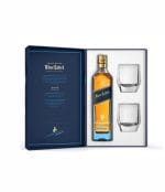 Johnnie Walker Blue Label + 2 Glasses ДЖОНИ УОКЪР, СИН ЕТИКЕТ, 0.700 с 2 ЧАШИ - Image 2
