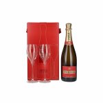 Piper-Heidsieck Cuvee Brut Champagne -шампанско Пайпър Хайдсик Кюве Брут + 2 ЧАШИ